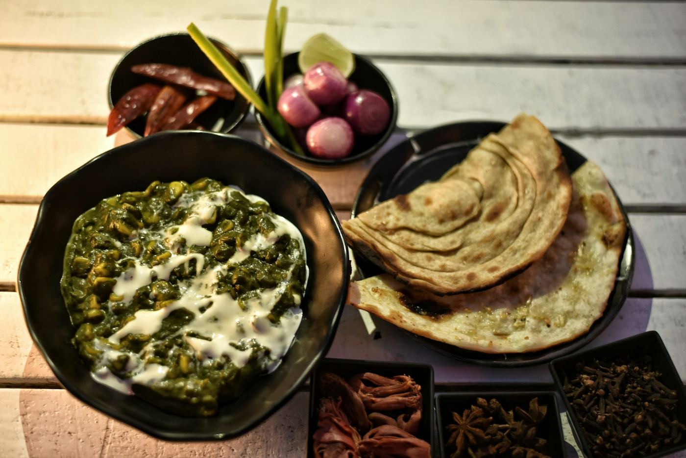 Photo: Chetanya Sharma / Unsplash Palak Paneer, an example of the dish